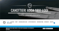 Desktop Screenshot of canottieriadda.it