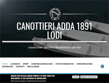 Tablet Screenshot of canottieriadda.it